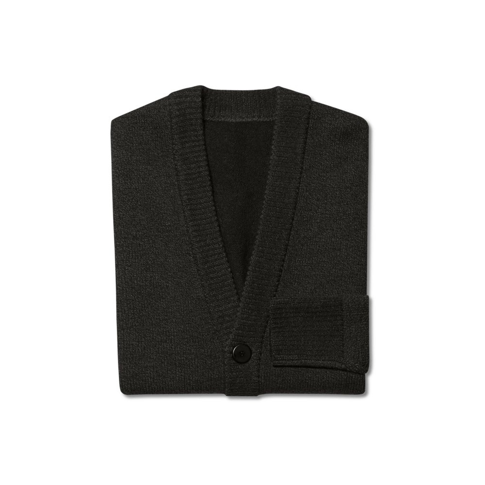 Allbirds Men\'s Wool Cardi - Sweaters Dark Grey - PEX158249